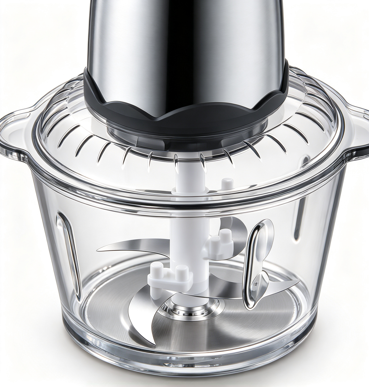 🥩 Food Processor | Stainless Steel Kitchen | Families Multi-Blade Power