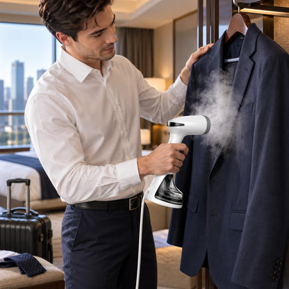 🧺 Garment Steamer | ABS Bedroom Travel | Families Foldable Steam