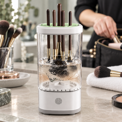 🫧 Electric Brush Cleaner | ABS Vanity | Beauty Lovers UV-Dry