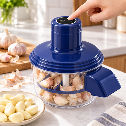 🍇 Electric Grape Peeler | Clear Plastic Kitchen | Families Easy-Prep