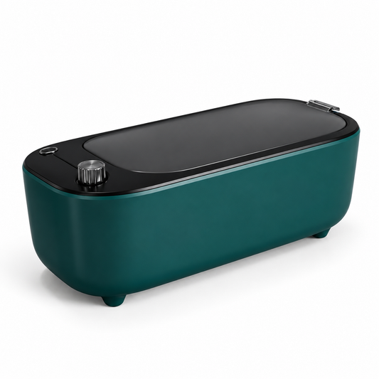 🧼 Ultrasonic Cleaner | Stainless Steel Vanity | Families Compact Hygiene