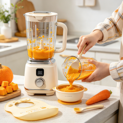 🥤 Countertop Blender | Glass Jar Kitchen | Families Silky Blends