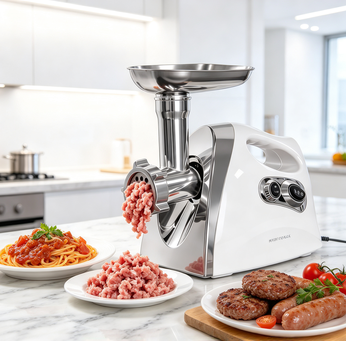 🥩 Meat Grinder | Stainless Steel Kitchen | Cooks Powerful Prep