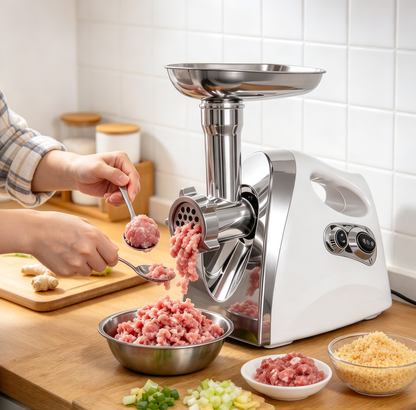 🥩 Meat Grinder | Stainless Steel Kitchen | Cooks Powerful Prep